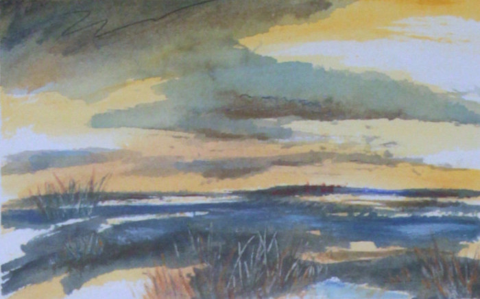 Rolston O.A.  Afternoon Glow Mixed Media 185