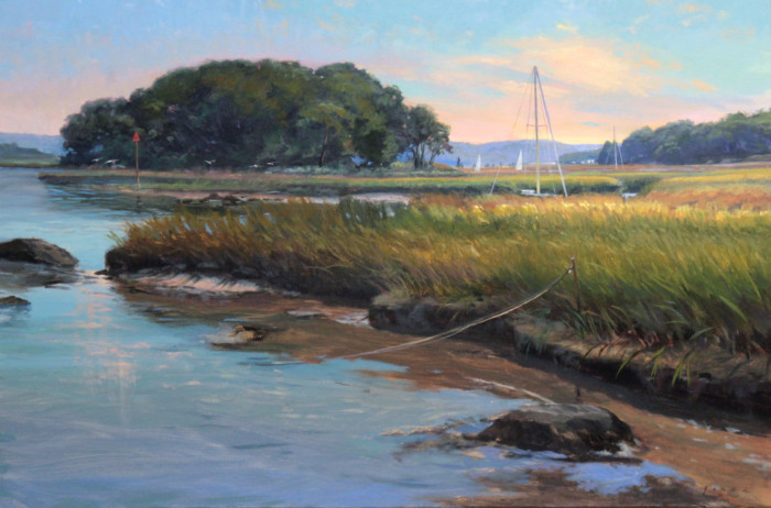Jones Jacqueline Into the Marsh Oil 7500