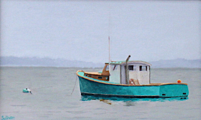 Sullivan Shawn  Lobster boat Oil 1000