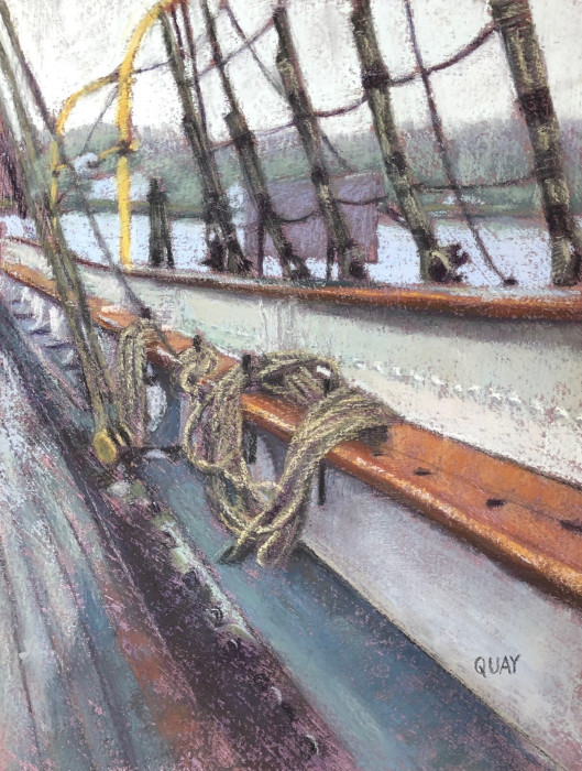 Quay Heather On Deck  Pastel 525