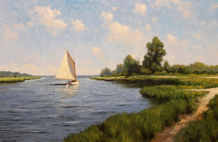 Harley Bartlett	, 	Light Air	, 	oil	,	$12,000