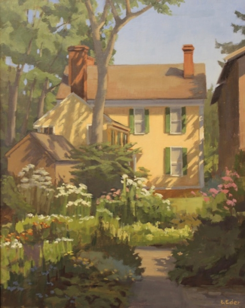 Eileen Eder	, 	Flo's Boarding House	, 	oil	,	$2,500