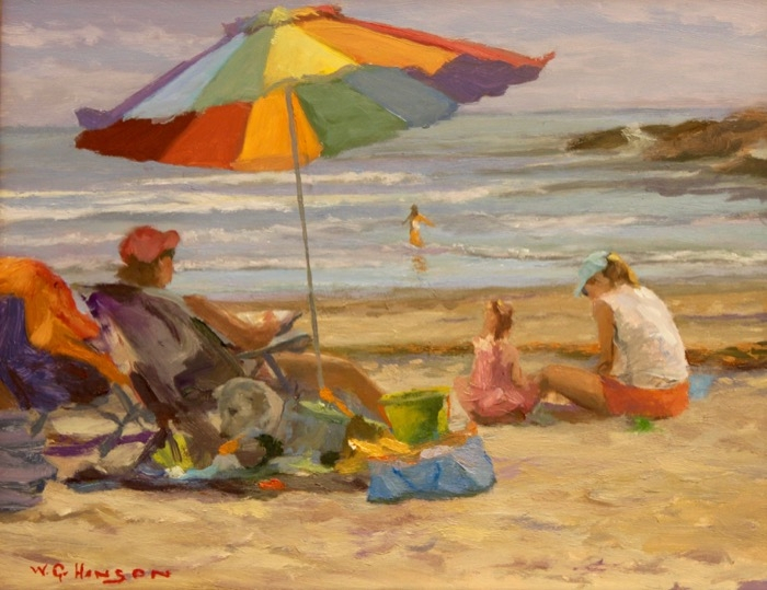 William G. Hanson	, 	Summer Daze	, 	oil	,	$2,400