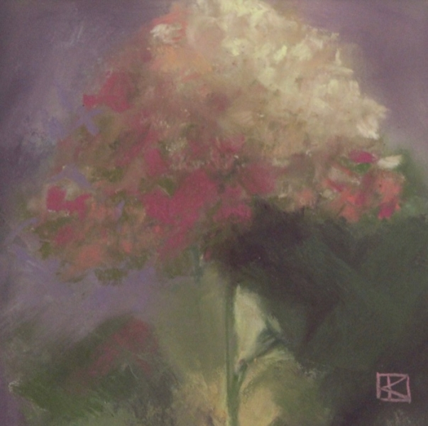 Kathy Kuryla	, 	Hydrangea	, 	pastel	,	$280