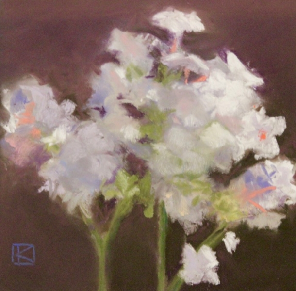 Kathy Kuryla	, 	Phlox	, 	pastel	,	$280