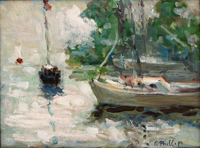 George Phillips, 	Morning,	oil, 	$1,100