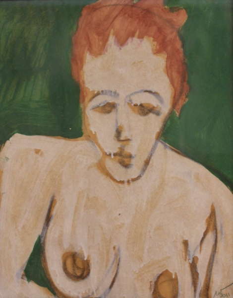 R. Douglas Rice	, 	Siobhan Ghostly	, 	oil	,	$900