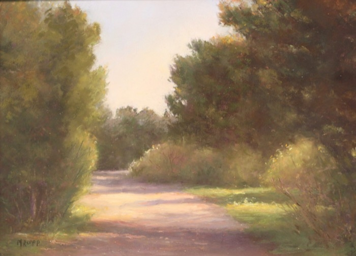Maryanne  Rupp	, 	To Willard Island	, 	pastel	,	$700