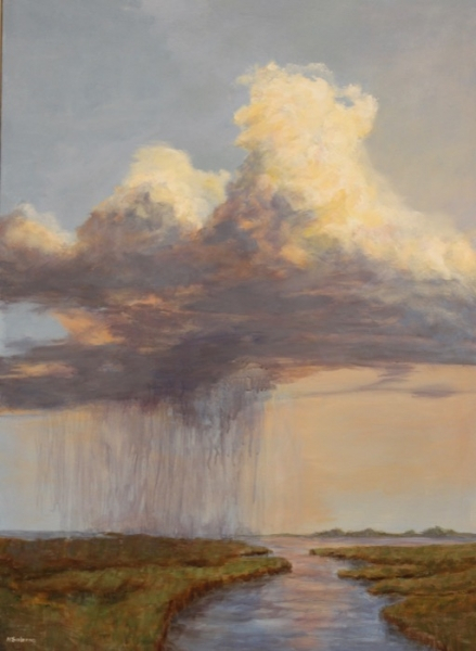 Nick  Salerno	, 	Scattered Summer Showers	, 	acrylic	,	$2,000