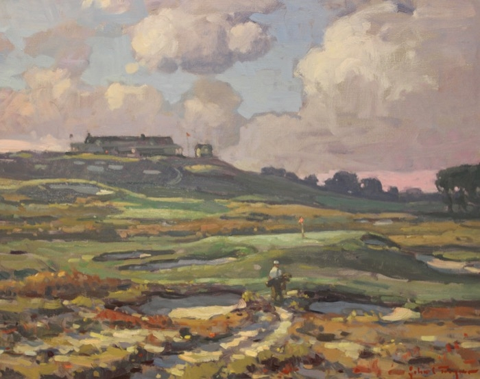 John Traynor	, 	Hole No. 7 Redan, Shinnecock	, 	oil	,	$14,000