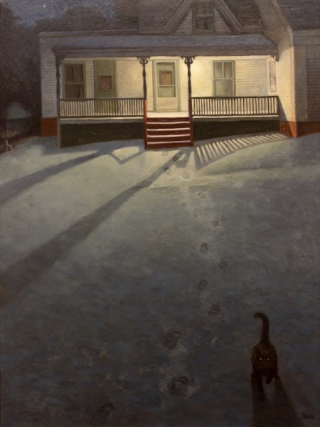 Anthony Venti	, 	The Familiar	, 	oil	,	$20,000