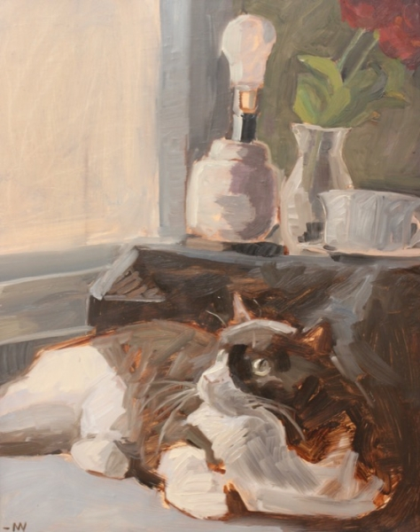 Megan Victoria	, 	Lonely Gloom	, 	oil	,	$250