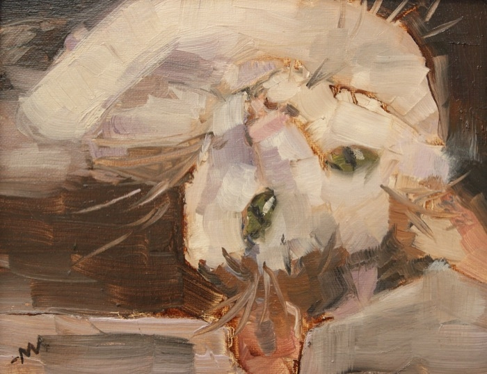 Megan Victoria	, 	Precious & Few	, 	oil	,	NFS