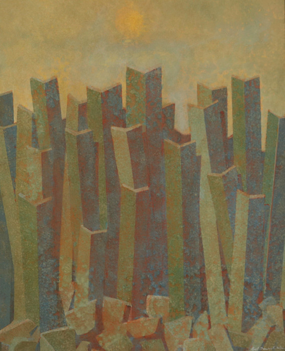 Earl Grenville Killeen, "Rising", watercolor, $2,600