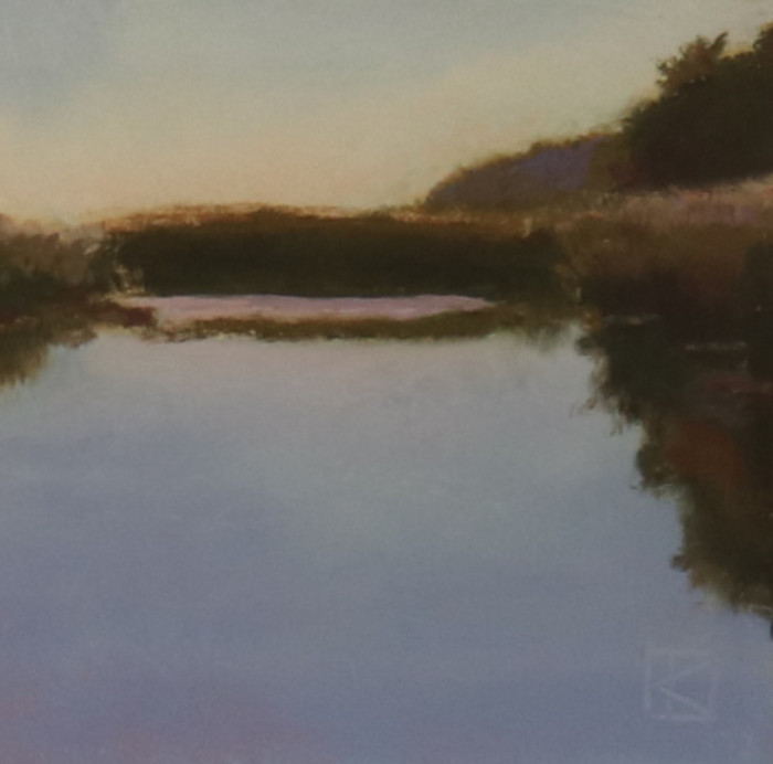 Kathy Kuryla, "Piermont Marsh #2", pastel, $800
