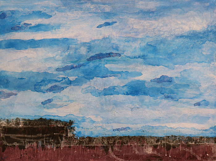 Marc Rifkin , "Big Sky Country", acrylic, $500