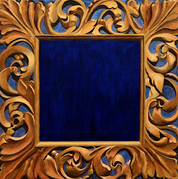 Joan Sonnanburg, "Framed", acryllic, $950