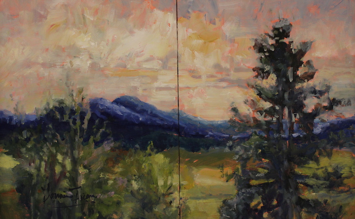 Lorraine Ficara, "Blue Ridge", oil, $625