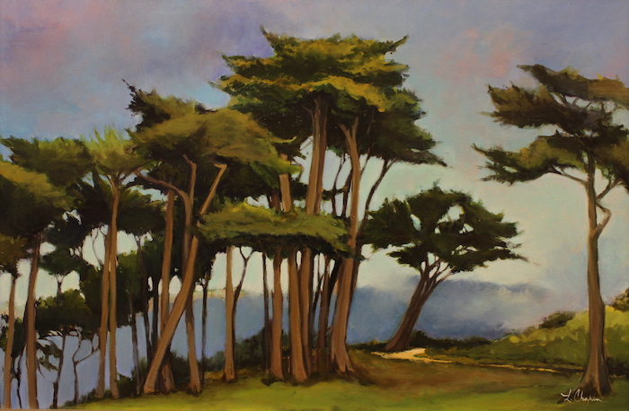 Lorraine Skelskey-Chapin, "California Dreamin'", oil, $2,100