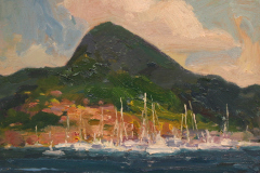 Rick Daskam, "Saint Maarten #1", oil, $950