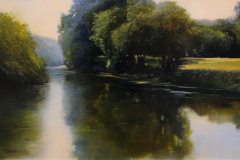 Janine Robertson, "Brandywine River Valley", oil, $1,200