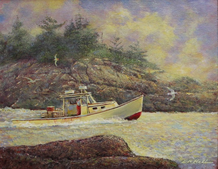 halllutherheadingoutacrylic