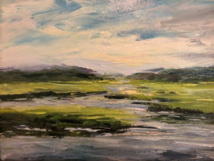Curtiss_Teddi_AcrossTheMarsh_oil_9x12_375