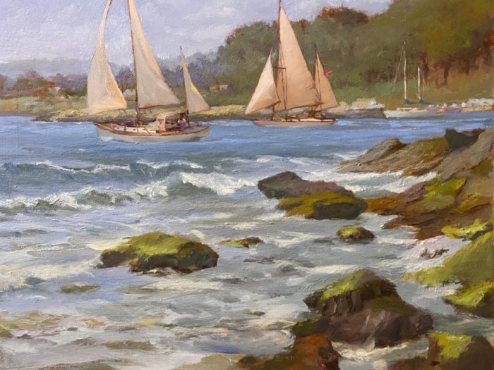 Hanson_Bill_LeavingTheHarbor_oil_11x14_2500