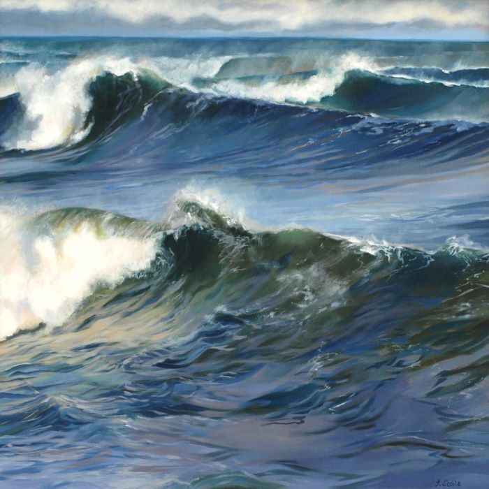 Scoble_Kimberley_Wild-Waves_oil_24x24_1900