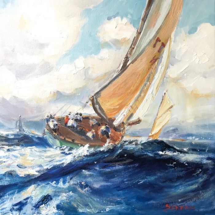 Serban_Blanche_Nimble-Sailor_oil_12x12_300