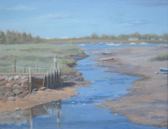 Small_Allan-Forrest_StonePieratLowTide_oil_11x14_850