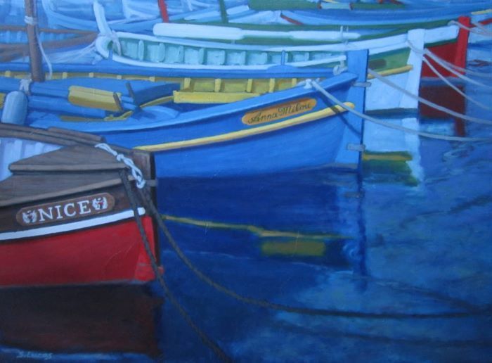 StiflerLucas_Sarah_LesBateauxDeNice_oil_18x24_3800