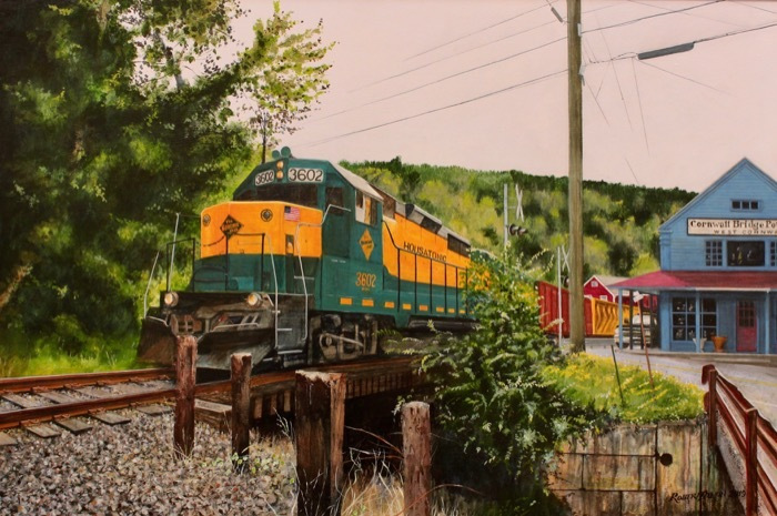 DamonJrRobertC_TheHousatonicatCornwall_acrylic_1800_24x36