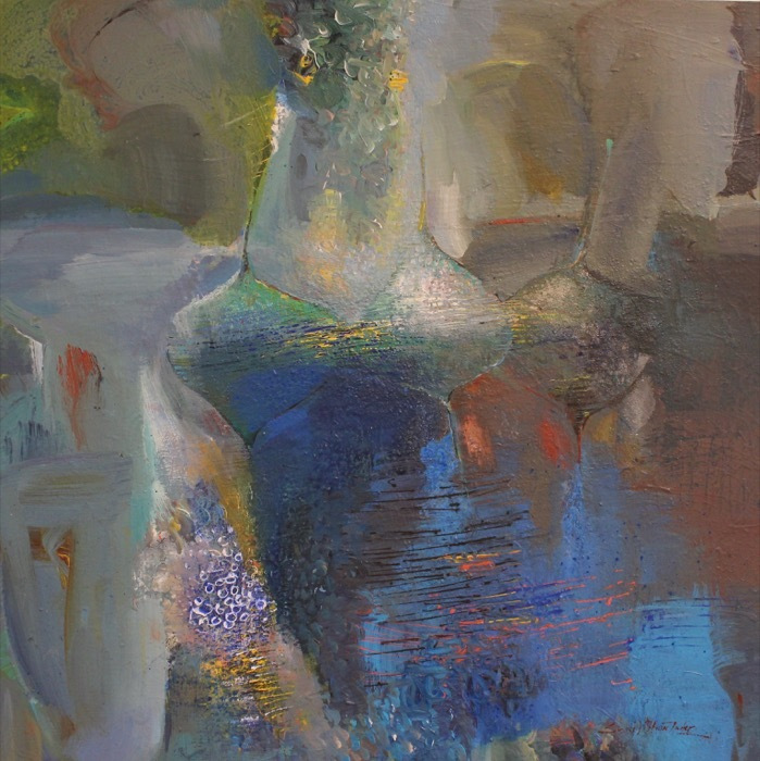 HowladerSunil_ThreeLeafs_acrylic_2700_24x24