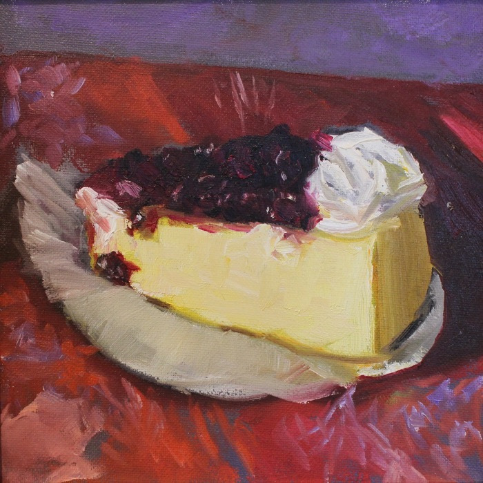 LewisSuzanne_BlueberryCheesecake_oil_175_10X10