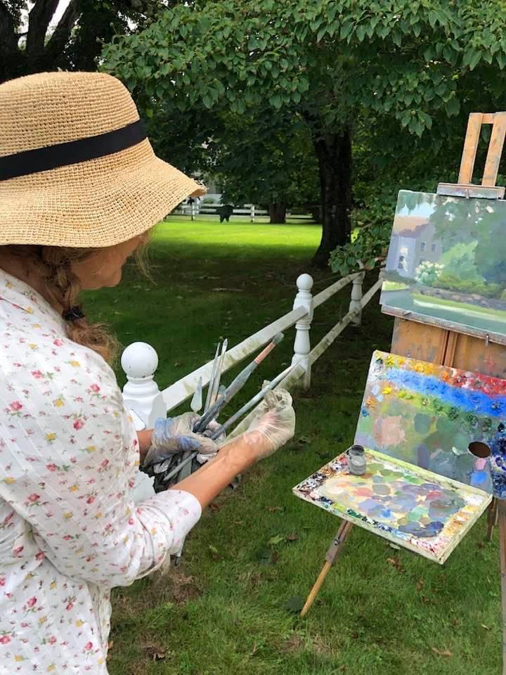 Lyme Art Association Continuing 100 years of Representational Art for Sale and Exhibit