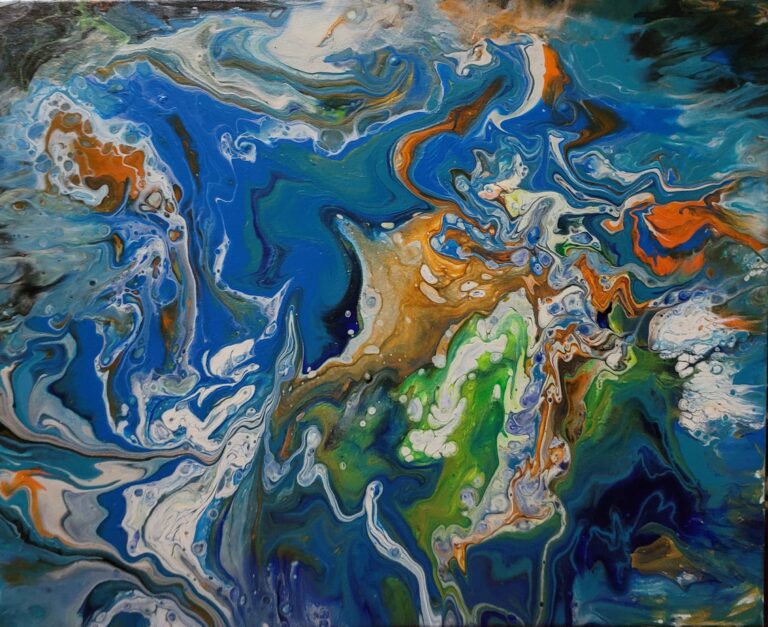 Tatiana-Yanovskaya-Sink
blue earth abstract