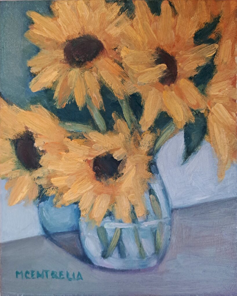 Michael Centrella, "Sunflowers and Shadows"