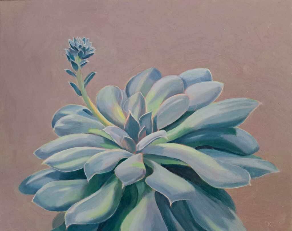 Diane Chandler, "Budding Succulent"