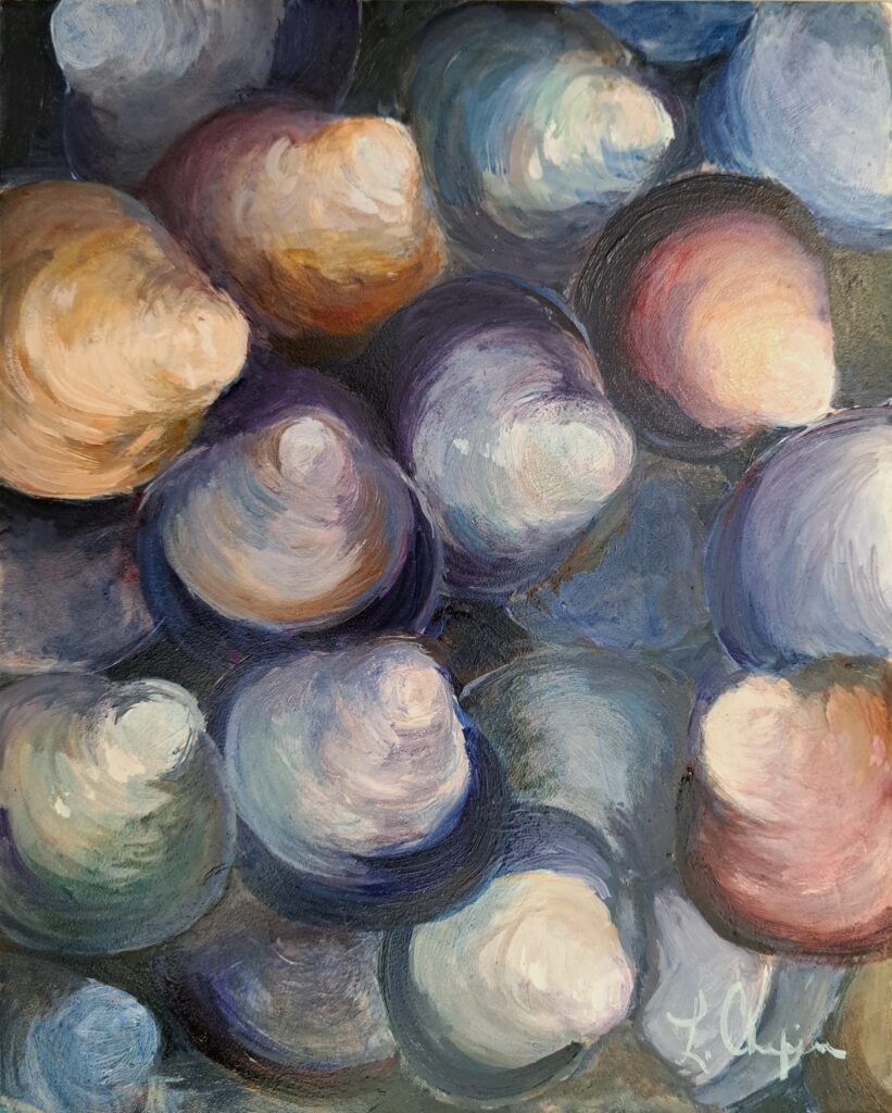 Lorraine Skelskey Chapin, "Rainbow Shells"