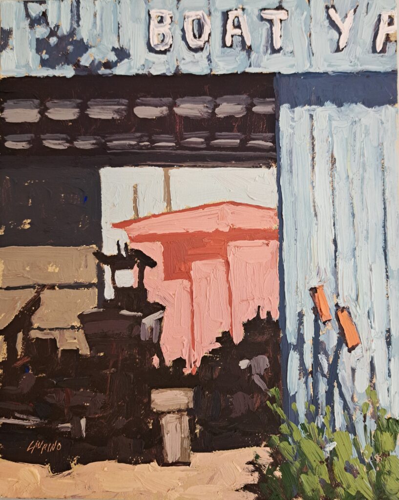 Jim Laurino, "Boatyard"