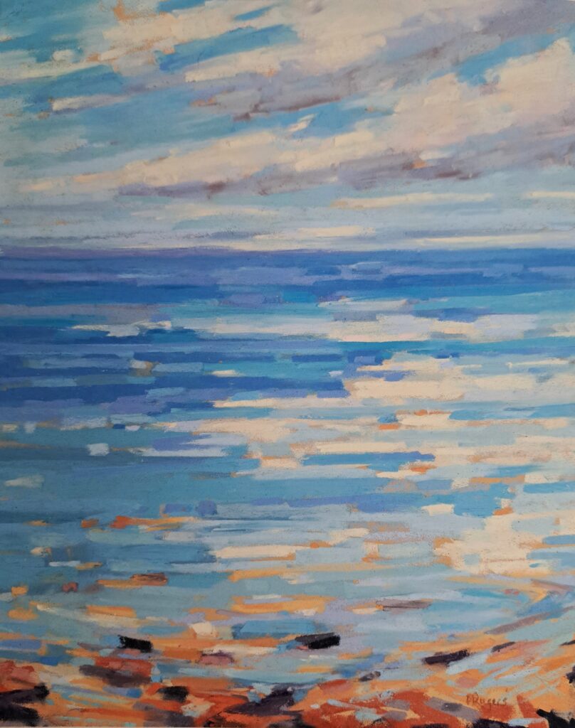 Diana Rogers, "Tide Pool With Summer Sky"