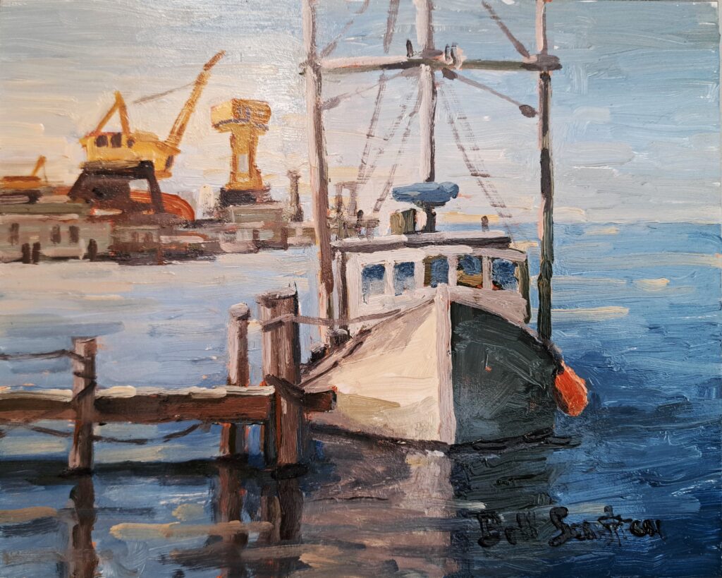 Bill Sonstrom, "Thames River, Groton"