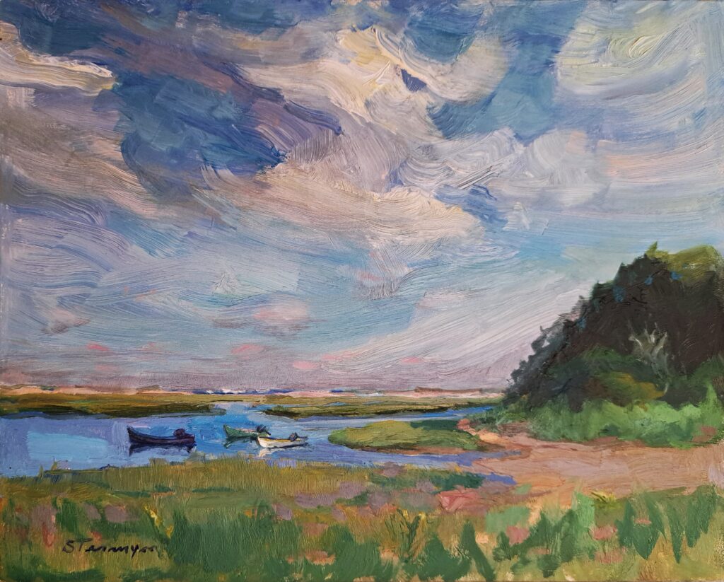 Susan Termyn, "Southwesterly Cloud Scene"