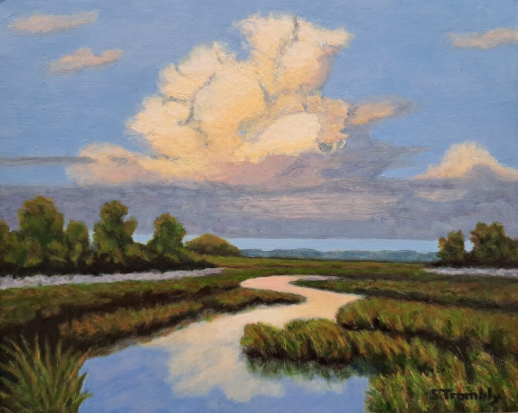 Susan Trombly, "Marsh Drama"