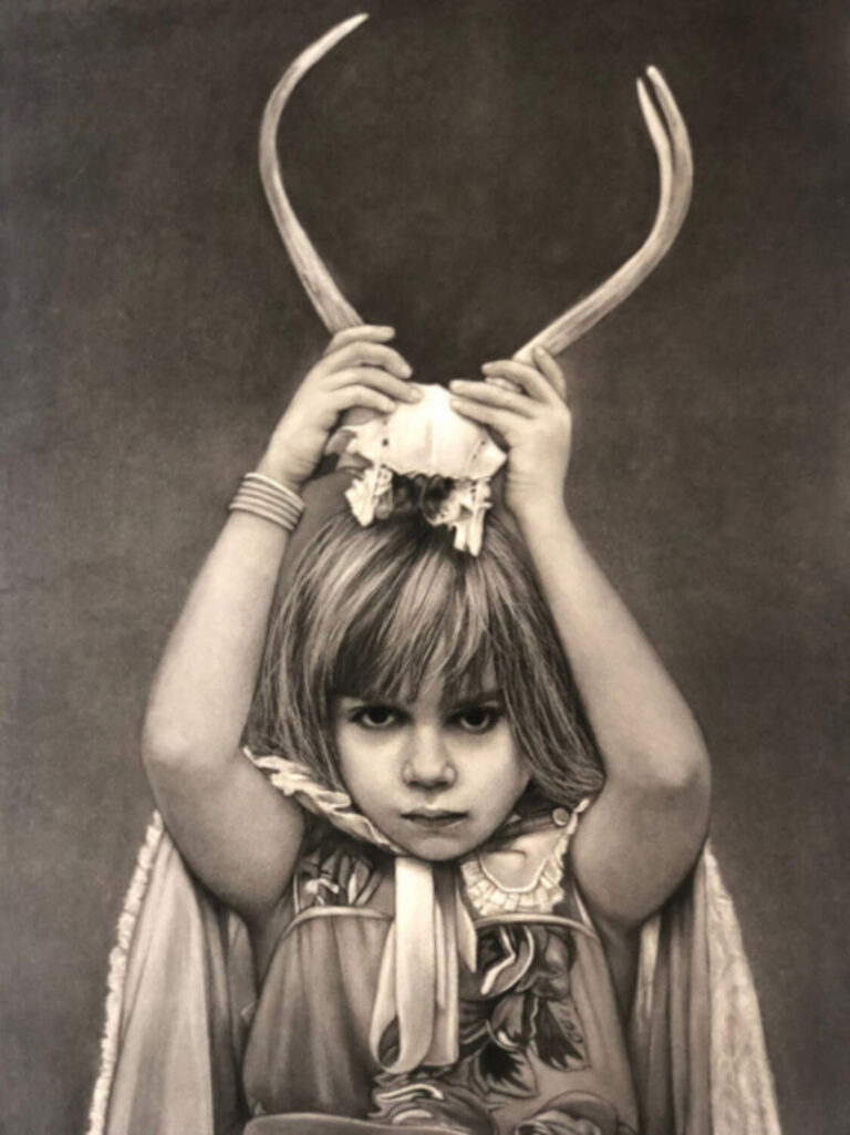 s Diana Kirkpatrick, Voodoo Child, Pastel, 40 x 30, 9000