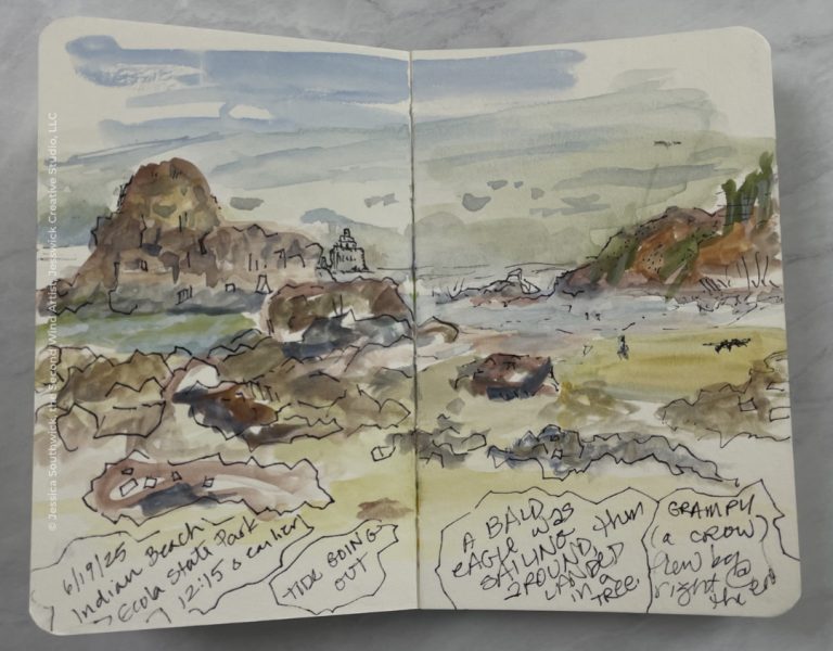 Southwick-Jessica_Ecola-Indian-Beach-Nature-Journal-spread_1a
