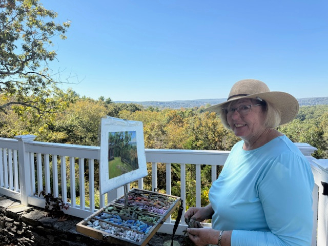 Beverly Schimeier Plein Air Painting