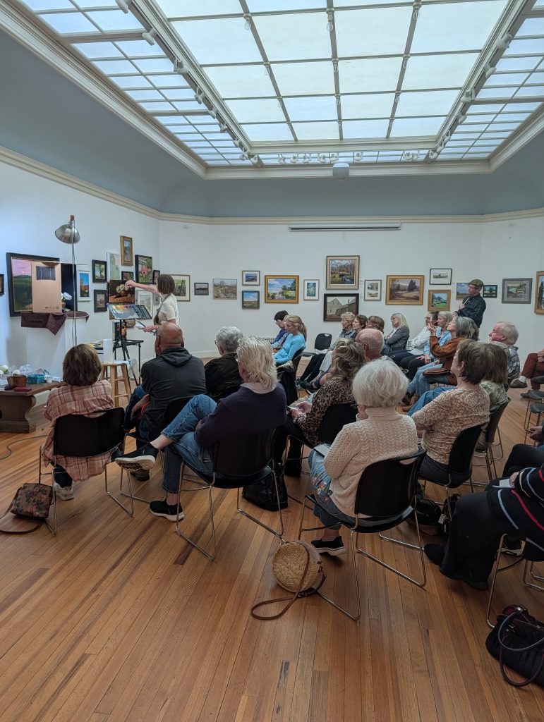 Kell Folsom Art Demo 2