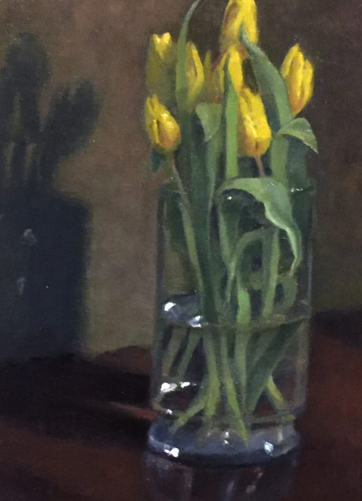 Catherine Puccio, "Tulips", Oil